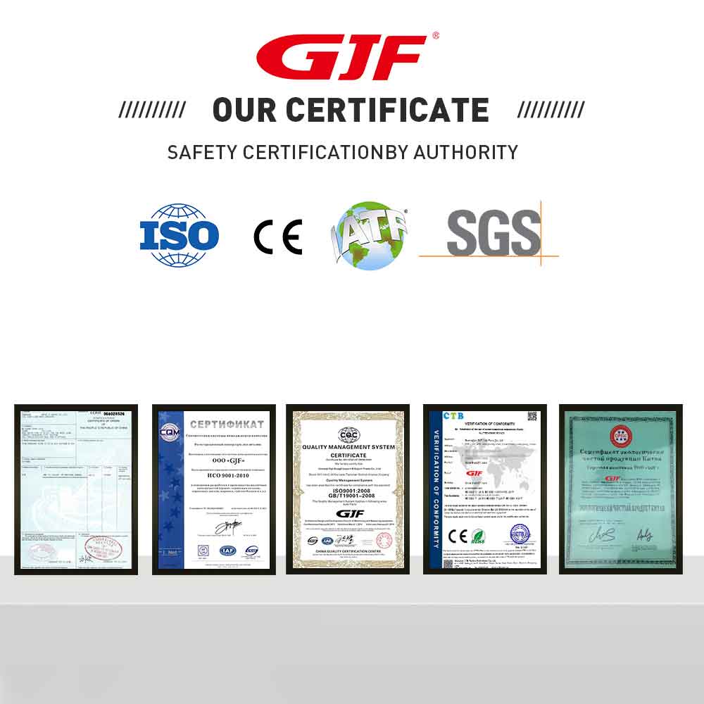 ข้อต่อ CV ของ GJF Auto Parts ที่รองรับได้ 95% ของรุ่นรถยนต์