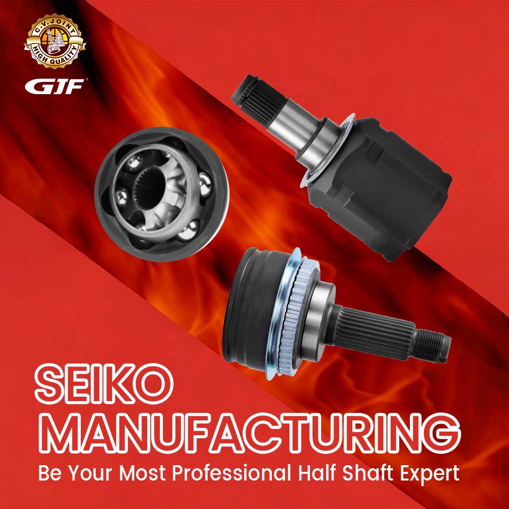 ข้อต่อ CV ของ GJF Auto Parts ที่รองรับได้ 95% ของรุ่นรถยนต์